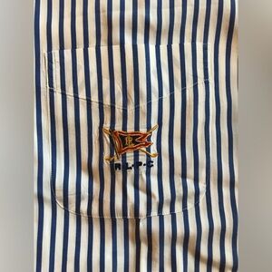 Polo Ralph Lauren Navy and White Striped Shirt